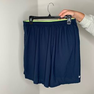 Nike Men’s Dri-Fit Navy Athletic Shorts